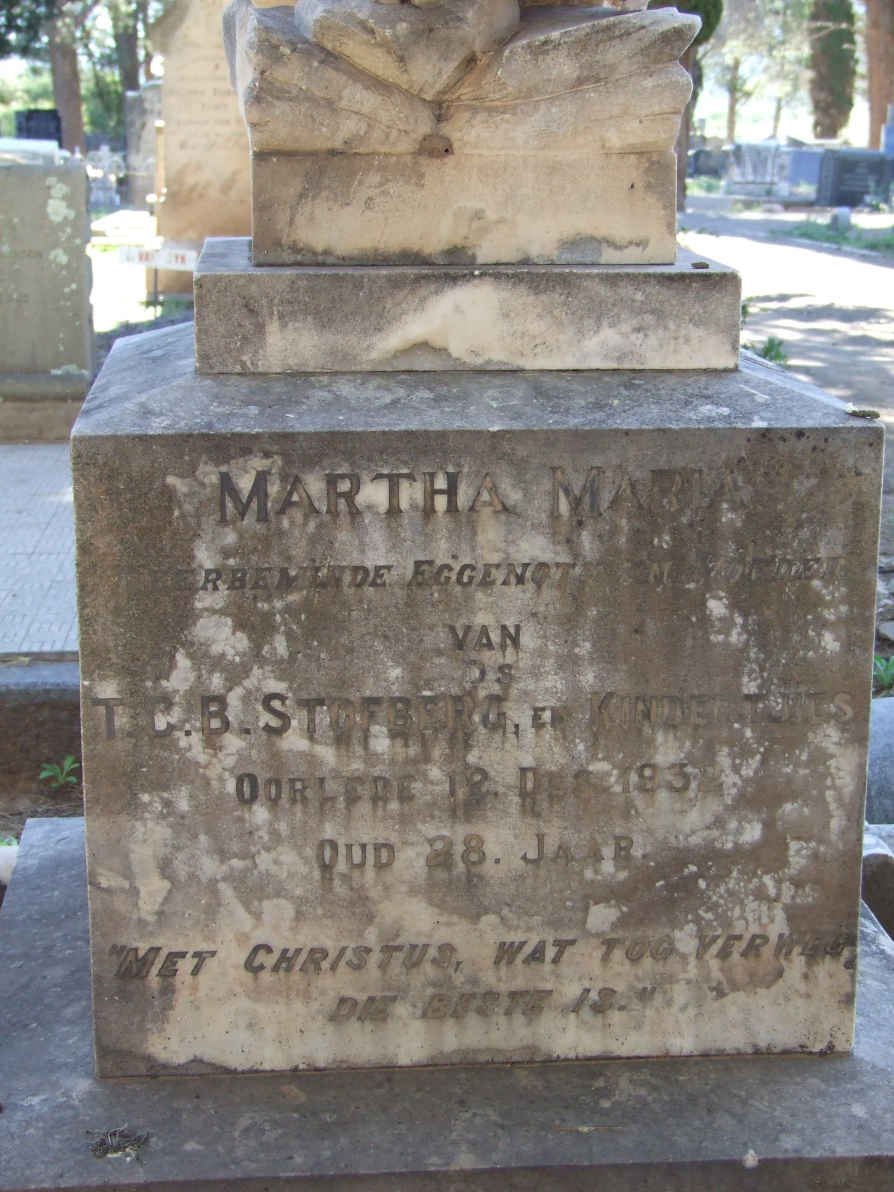 STOFBERG Martha Maria -1932