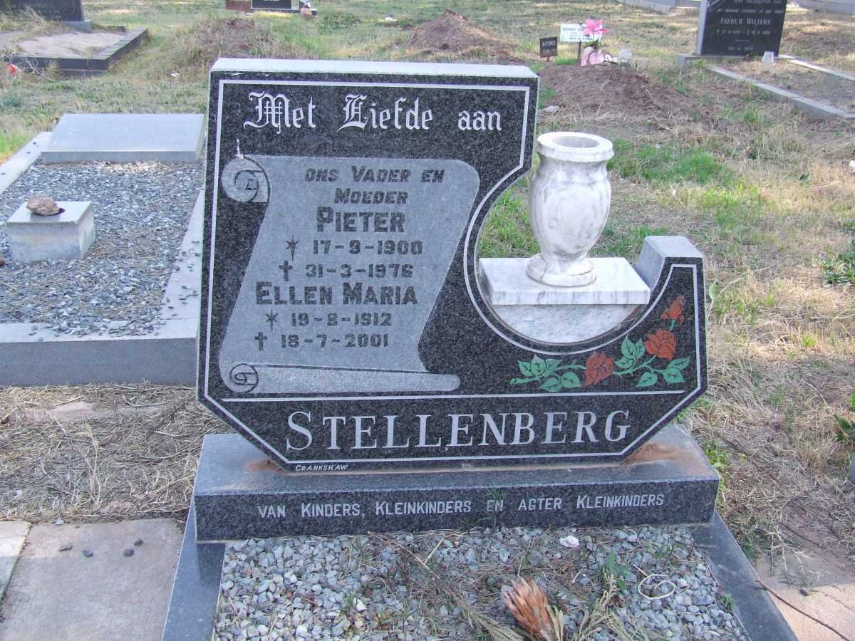 STELLENBERG Pieter 1900-1976 &amp; Ellen Maria 1912-2001