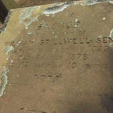 STILLWELL William  -1878