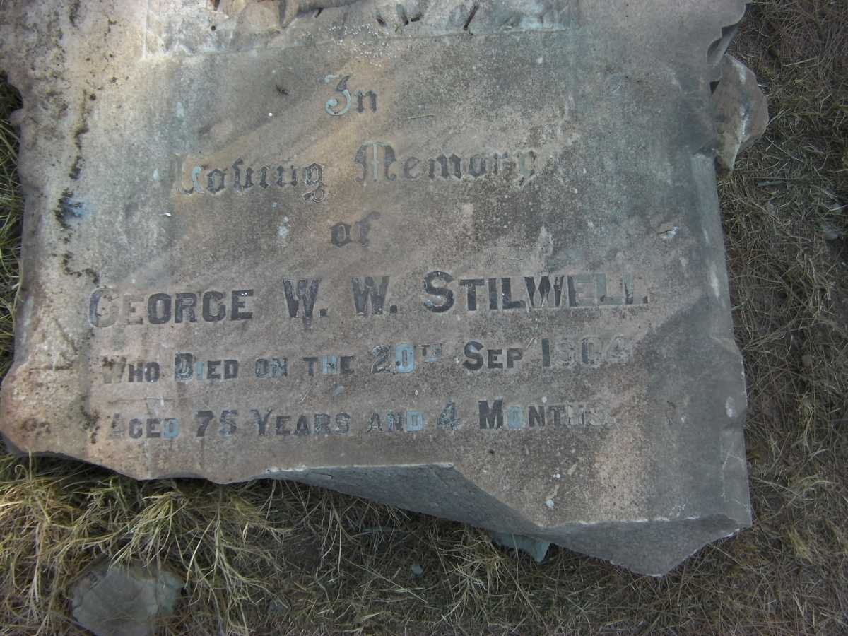 STILWELL George W.W.  -1904
