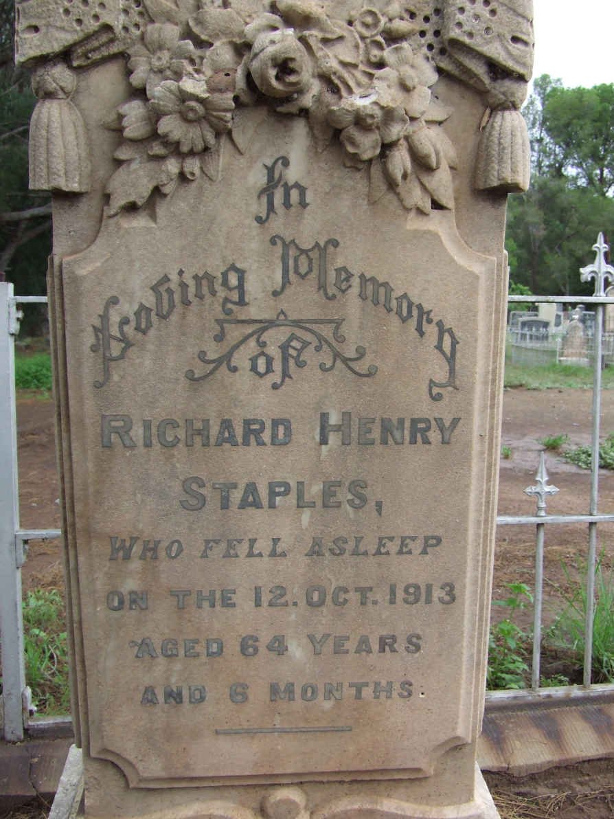 STAPLES Richard Henry -1913