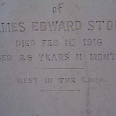 STONE James Edward -1916
