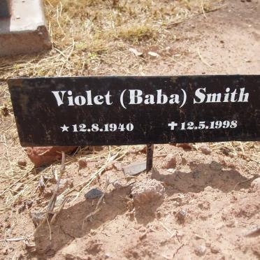 SMITH Violet 1940-1998