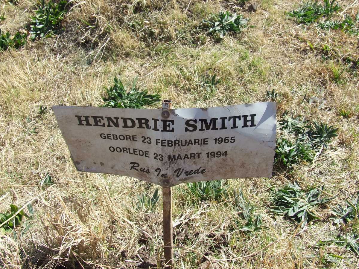 SMITH Hendrie 1965-1994