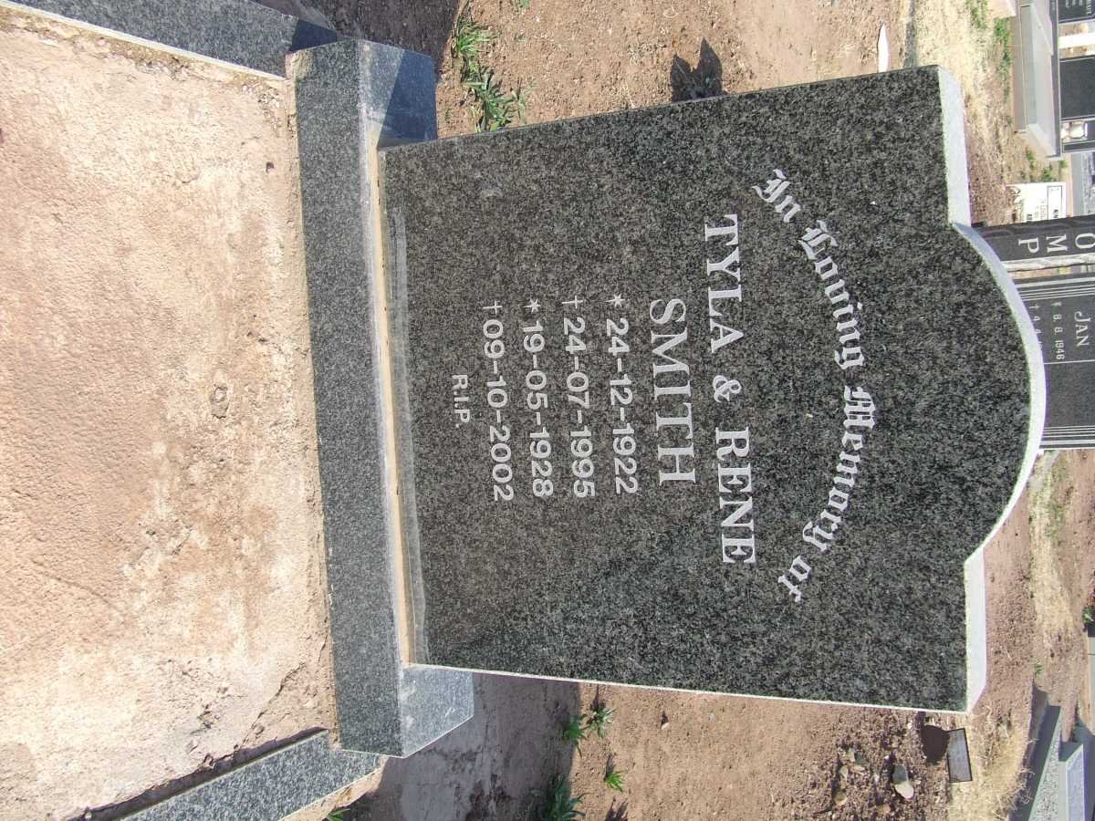 SMITH Tyla 1922-1995 :: SMITH Rene 1928-2002