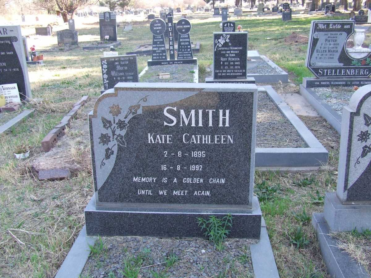 SMITH Kate Cathleen 1895-1992