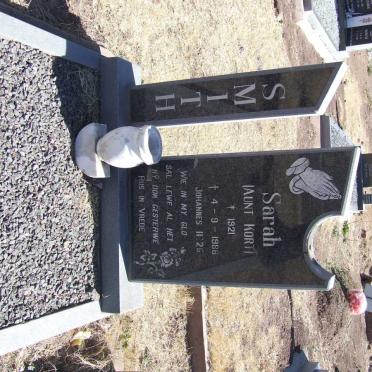 SMITH Sarah 1921-1986