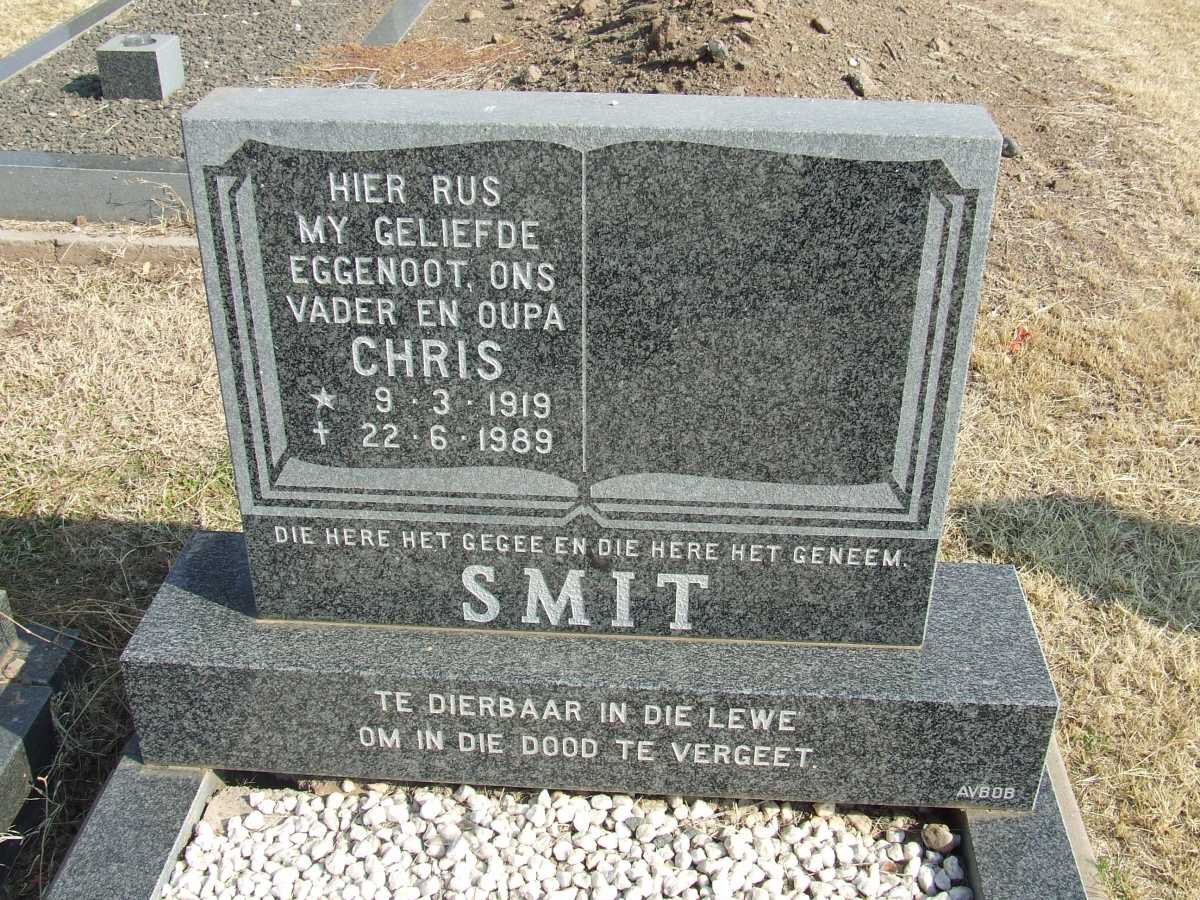 SMIT Chris 1919-1989