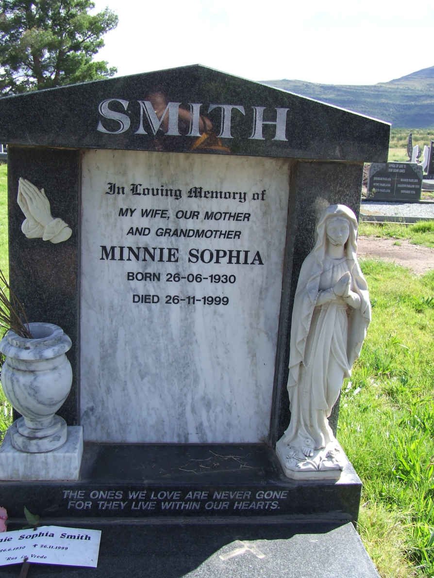 SMITH Minnie Sophia 1930-1999