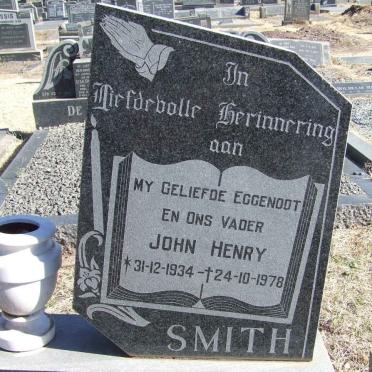 SMITH John Henry 1934-1978