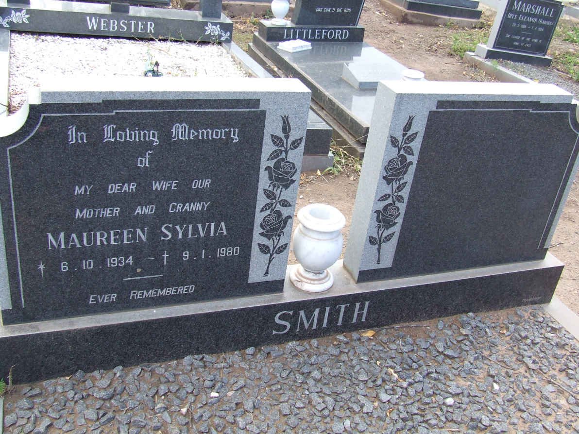 SMITH Maureen Sylvia 1934-1980