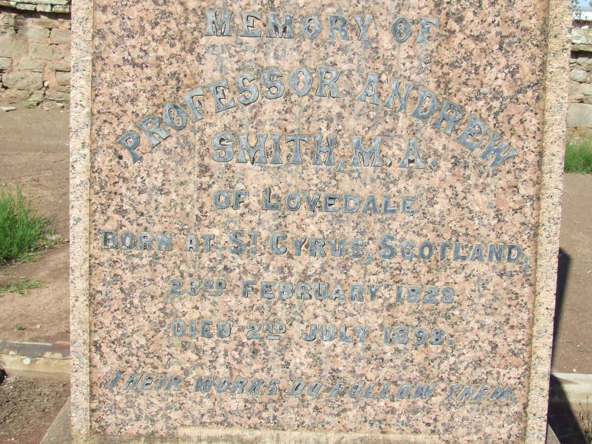 SMITH Andrew 1828-1898