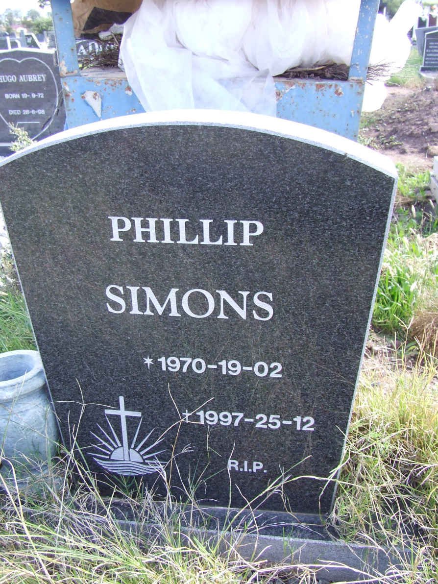 SIMONS Phillip 1970-1997