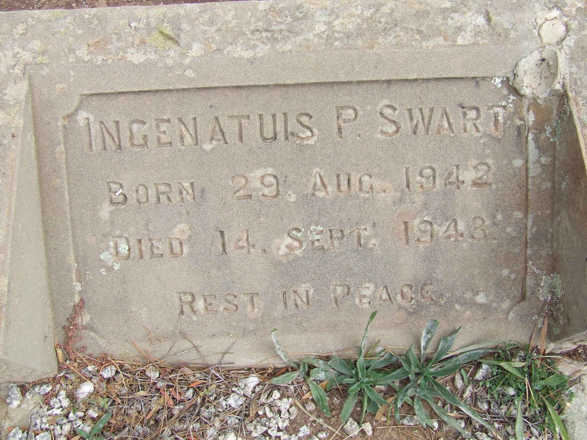 SWART Ingenatuis P. 1942-1948