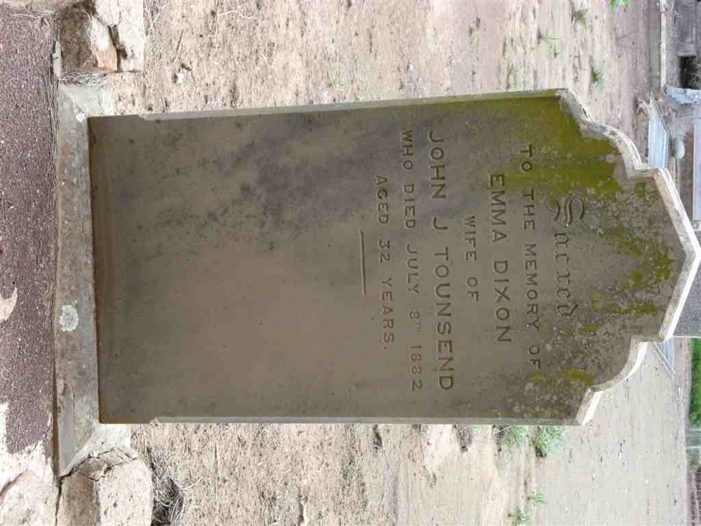 TOUNSEND Emma Dixon -1882