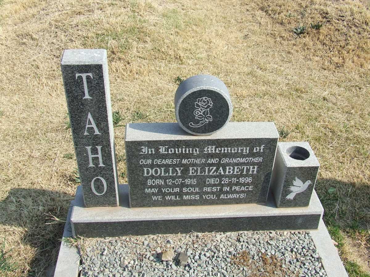 TAHO Dolly Elizabeth 1915-1996