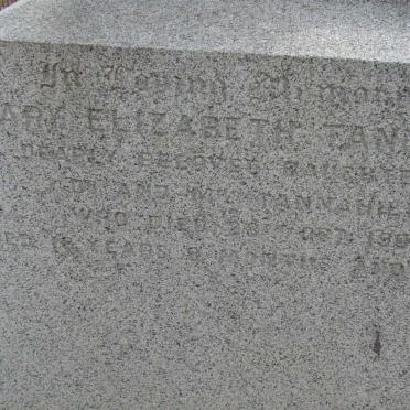 TANNAHILL Mary Elizabeth 1885-1903