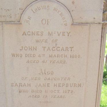 TAGGART :: MCVEY