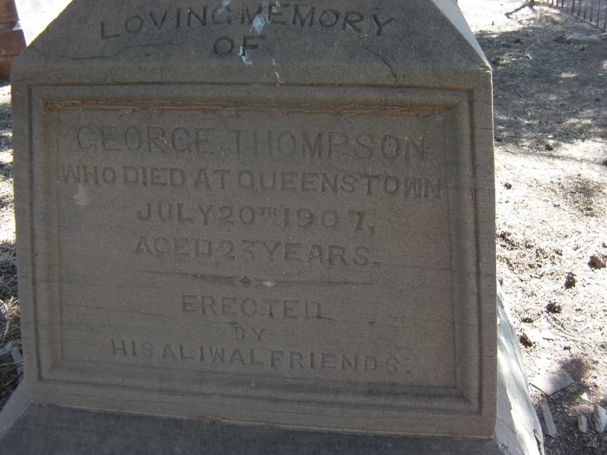 THOMPSON George -1907