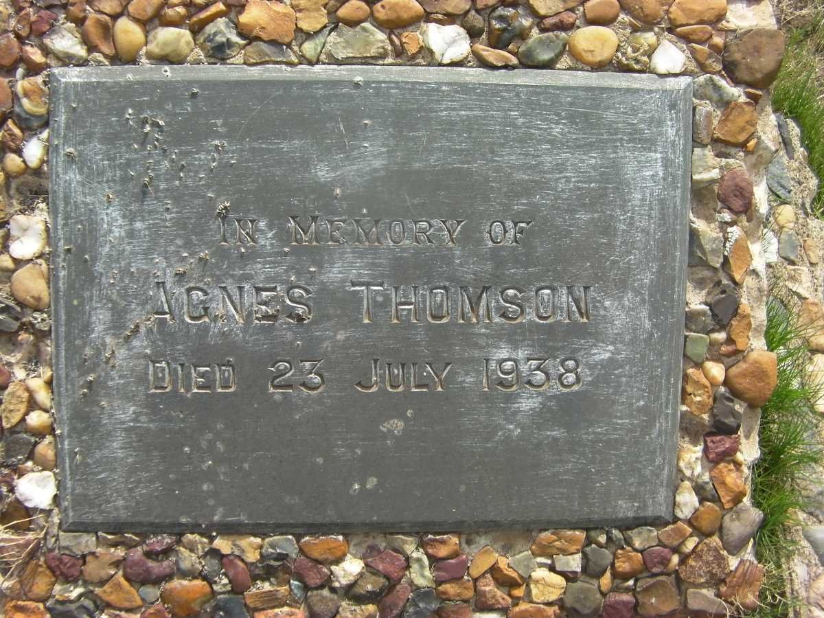 THOMSON Agnes -1938