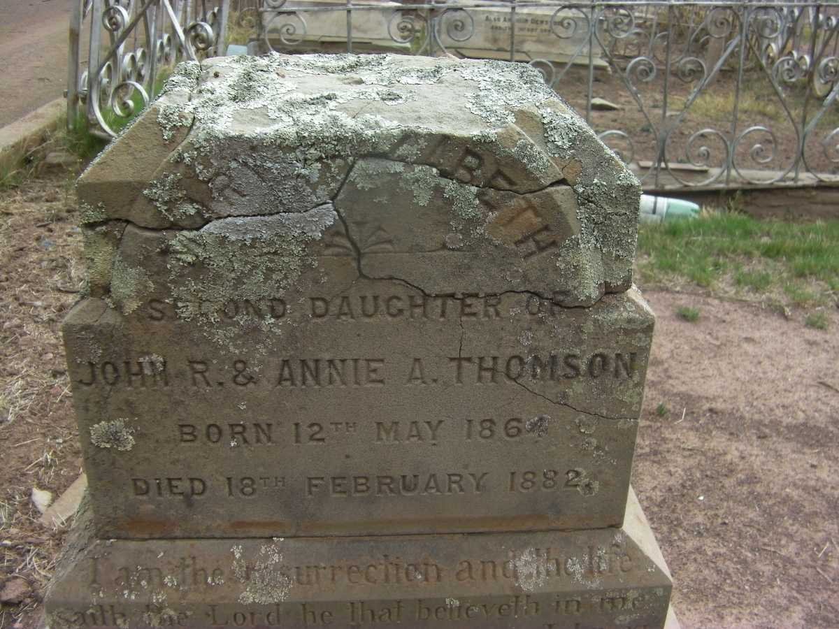 THOMSON Mary Elizabeth 1864-1882