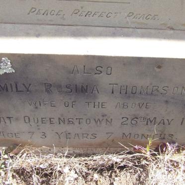 THOMPSON Robert Smith -1915 &amp; Emily Rosina -1925