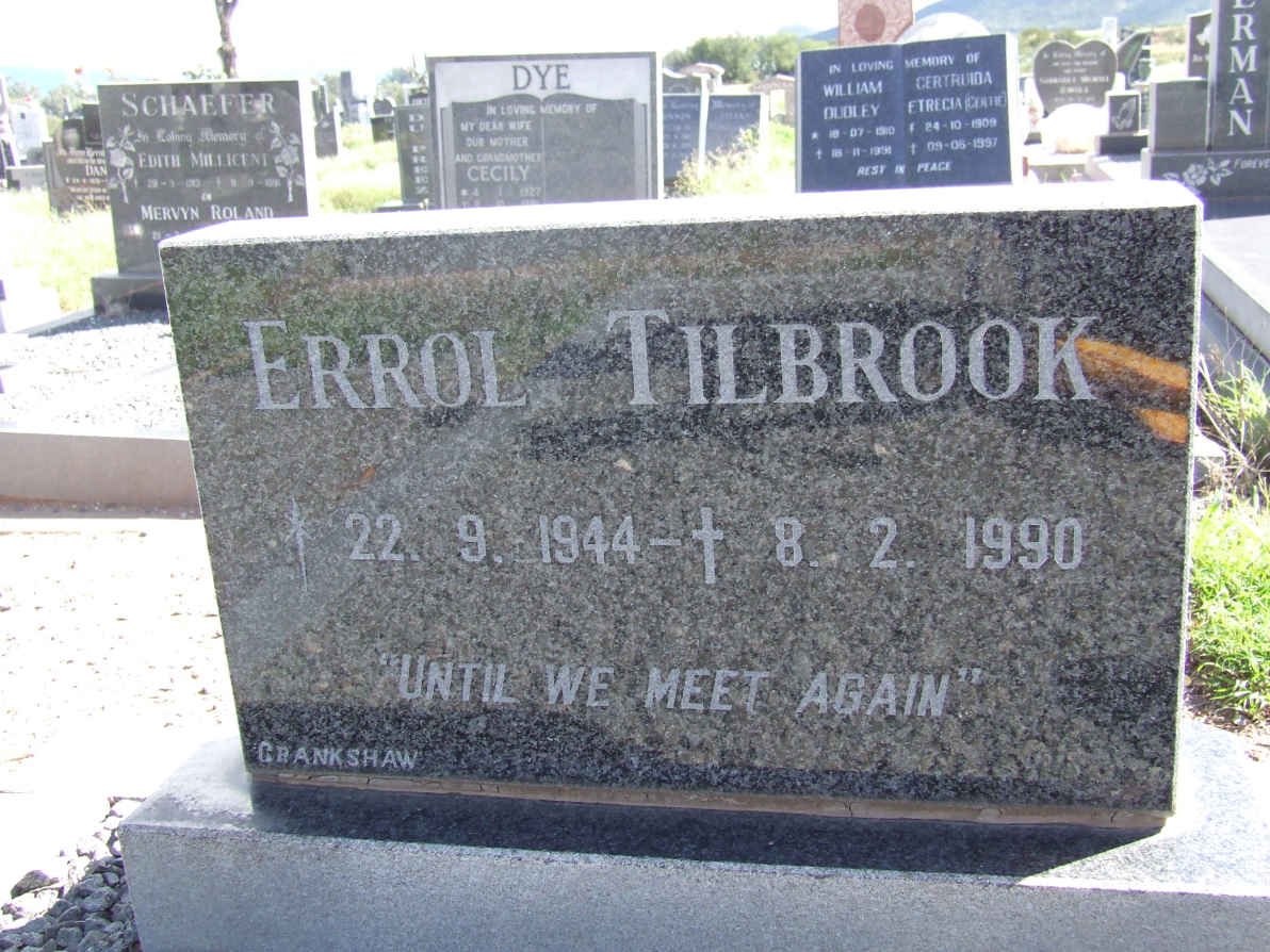 TILBROOK Errol 1944-1990