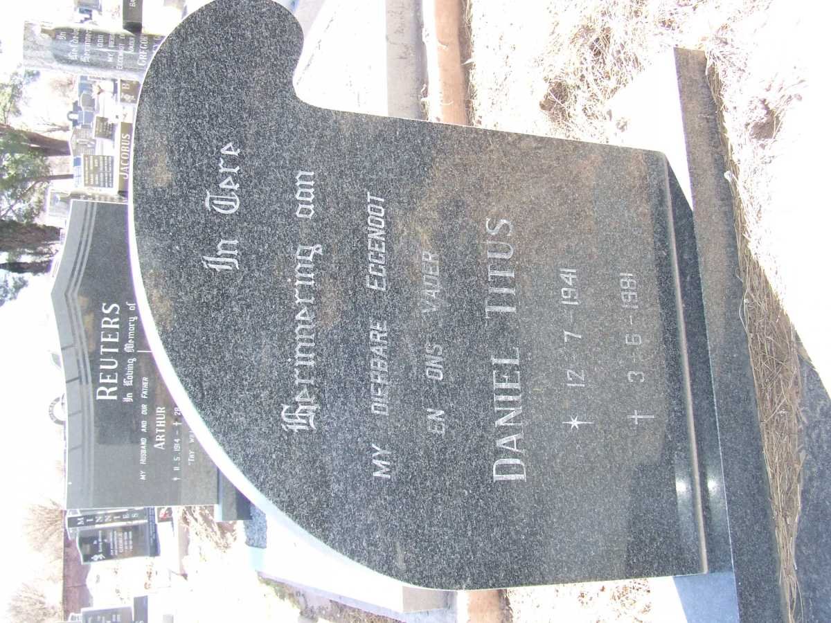 TITUS Daniel 1941-1981