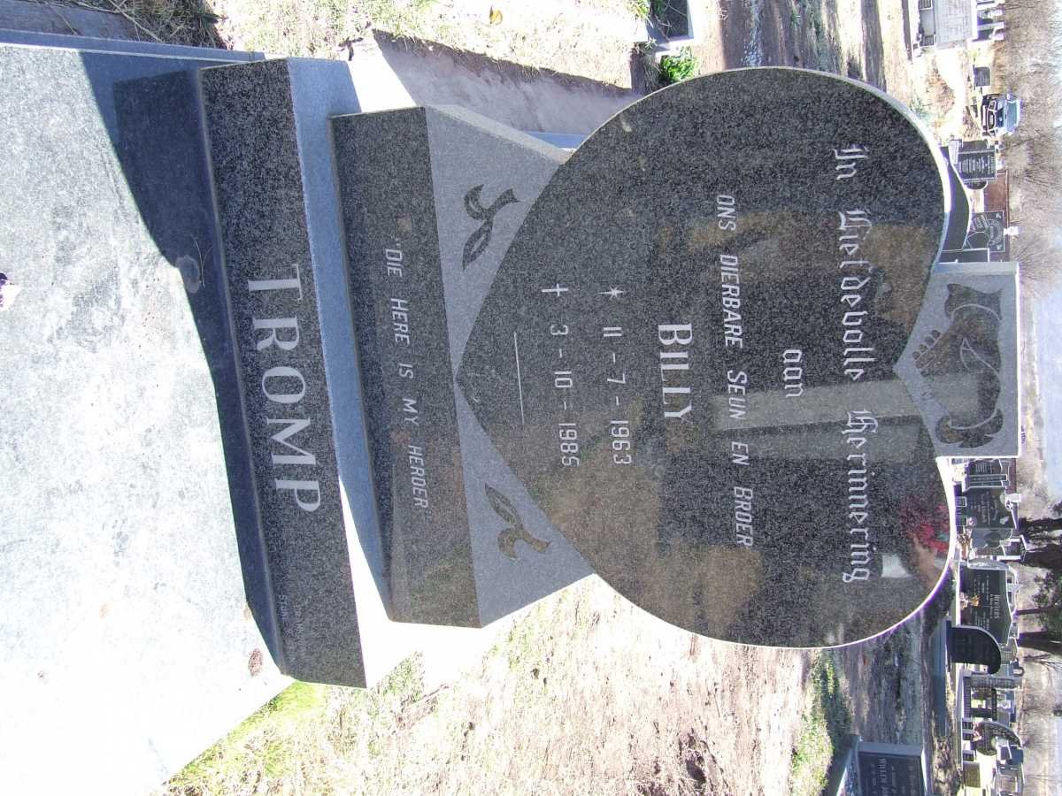 TROMP Billy 1963-1985