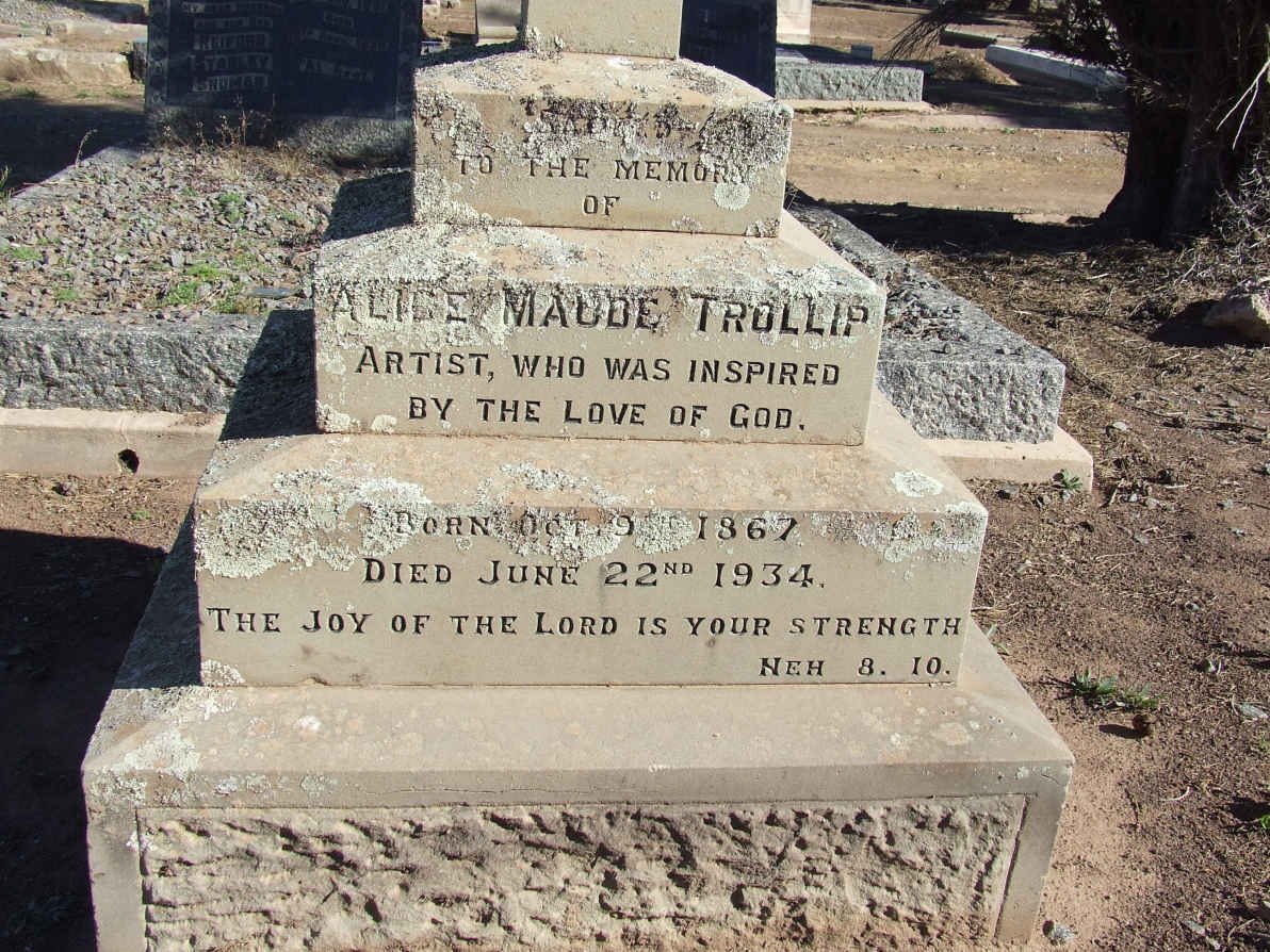 TROLLIP Alice Maude 1867-1934