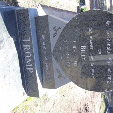 TROMP Billy 1963-1985