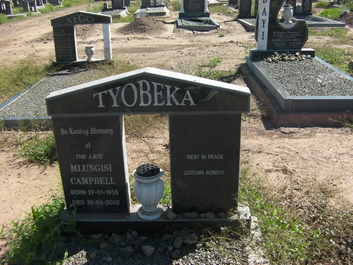 TYOBEKA Mlungisi Campbell 1955-2002