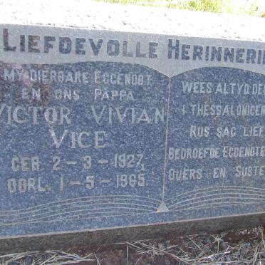 VICE Victor Vivian 1927-1965