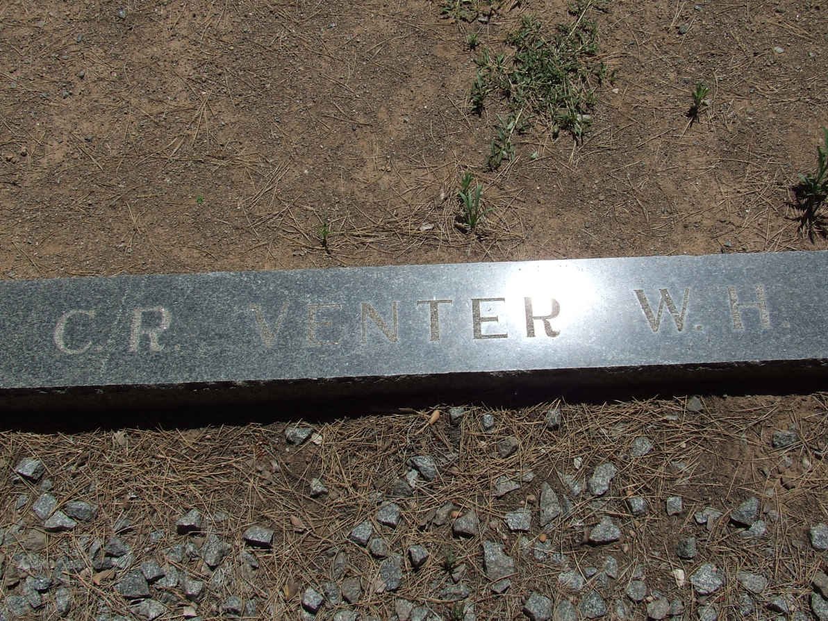 VENTER C.R. &amp; W.H.