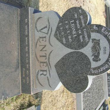 VENTER Lionel 1943-1988