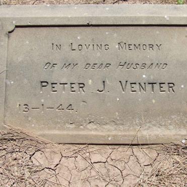VENTER Peter J. -1944