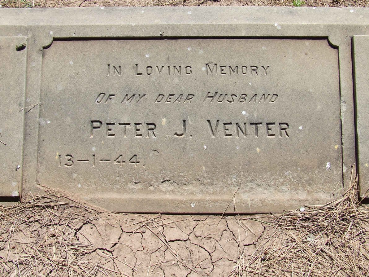 VENTER Peter J. -1944