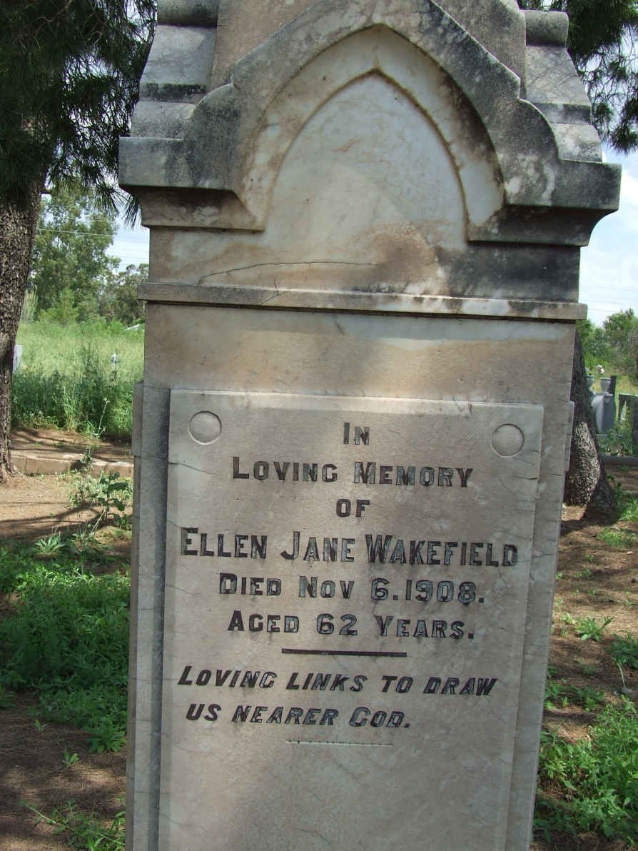 WAKEFIELD Ellen Jane -1908