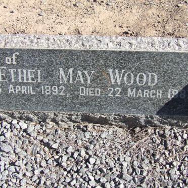 WOOD Ethel May 1892-1987