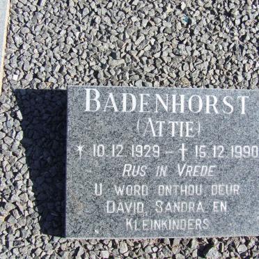WOODS William James 1910-1973 &amp; L.C. 1913-1988 :: BADENHORST Attie 1929-1990