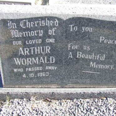 WORMALD Arthur -1963 