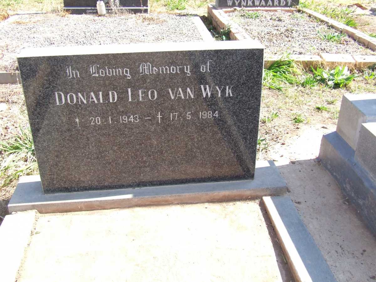 WYK Donald Leo, van 1943-1984