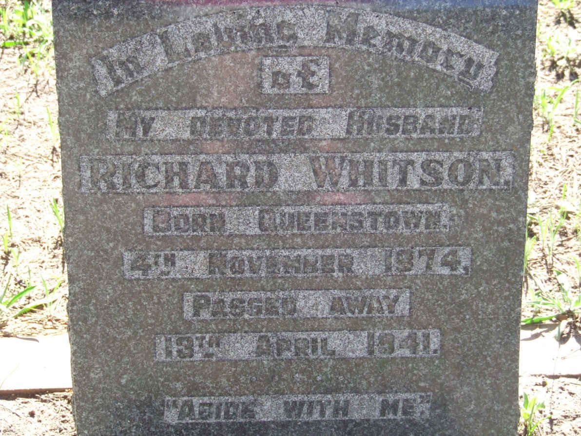 WHITSON Richard 1874-1941