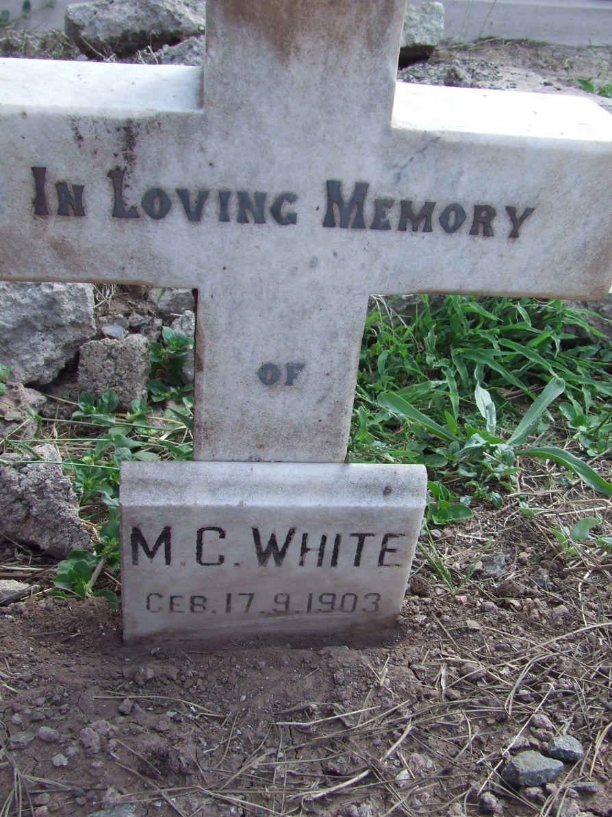 WHITE M.C. 1903-