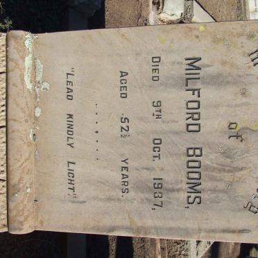 BOOMS Milford -1937