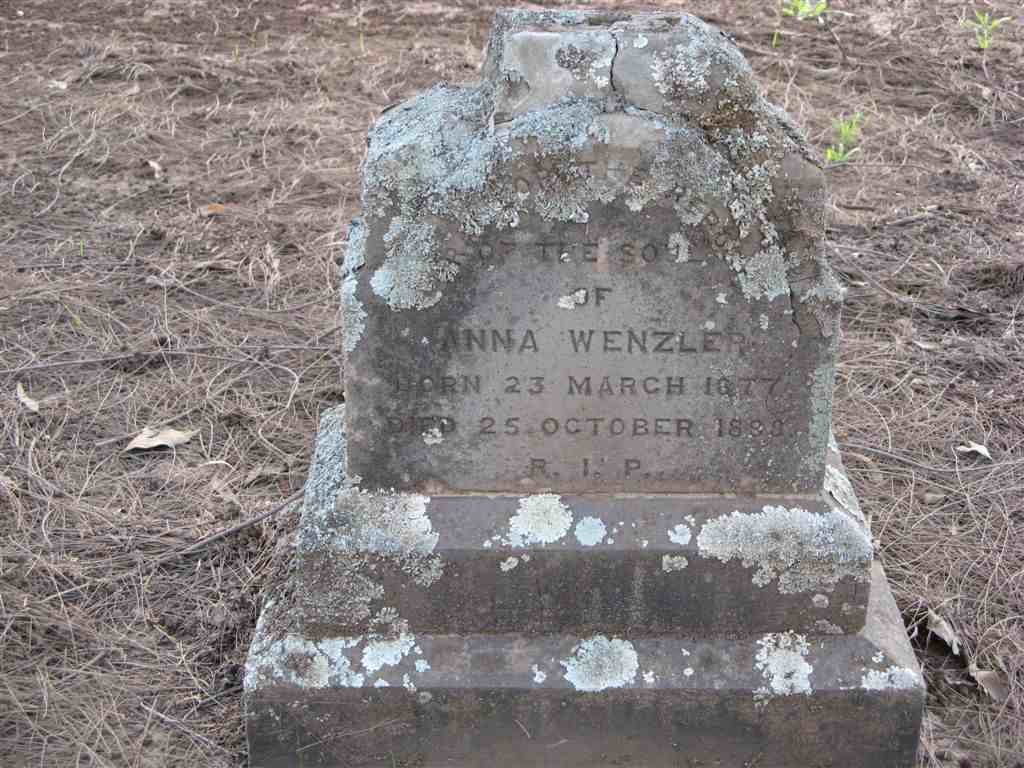 WENZLER Anna 1877-1888