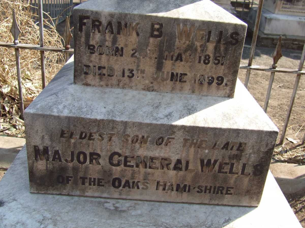 WELLS Frank B 1851-1899