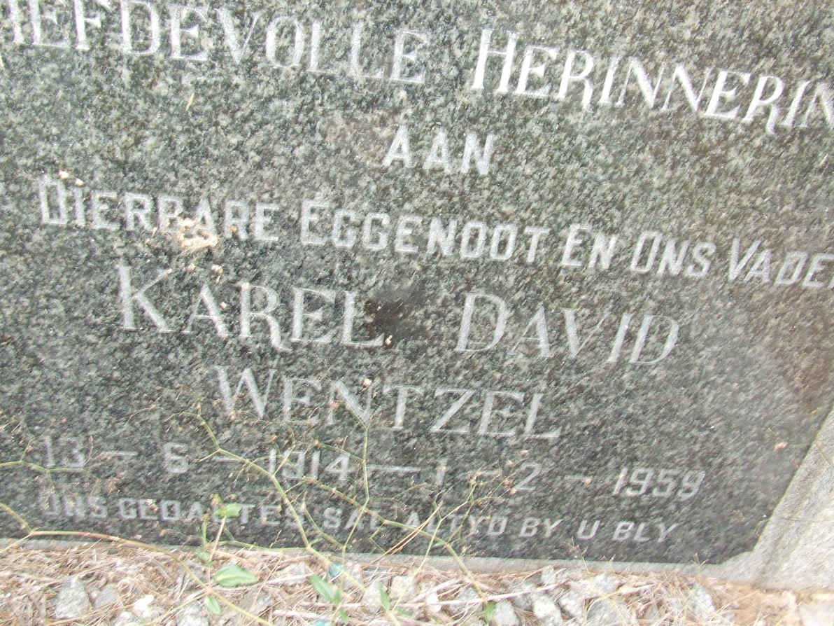 WENTZEL Karel David 1914-1959