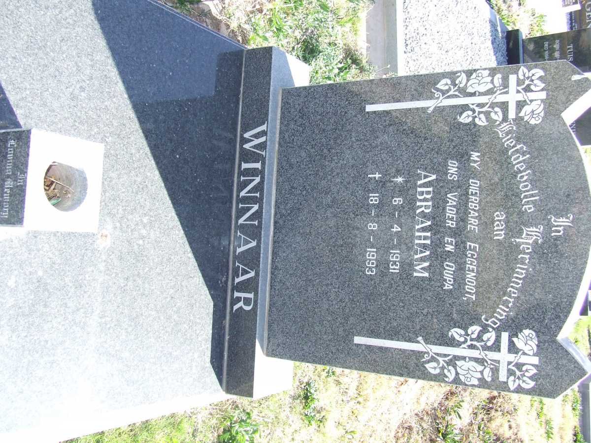 WINNAAR Abraham 1931-1993