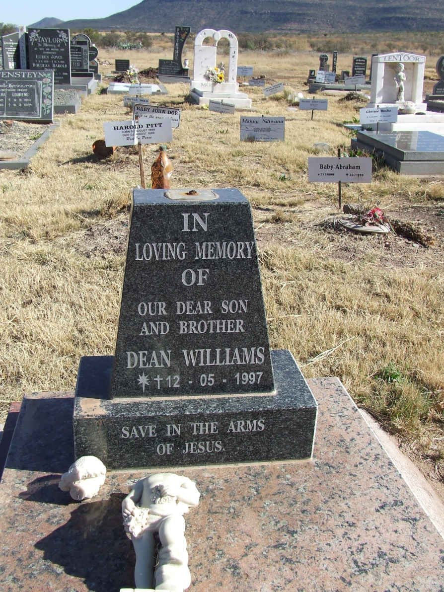 WILLIAMS Dean 1997-1997